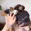 Milk Coffee Hair Clip Sweet Style Hair Clip High Ponytail Hair Clip Small Shark Clip Acrylic Hair Clip Fashion Hair Accessories