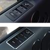 For LR Range Rover Sport 2014-17 Window Lift Switch Button Frame Trim ABS Silver