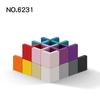 Non-Toxic 50Pcs Moc Compatible Assembles Particles 6231 Panel 1 X 1 X 1 Corner Building Blocks Diy Educational Spare Toys High-Tech