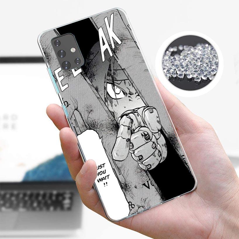 F-Fullmetal Alchemist Anime Phone Case For Samsung Galaxy A12 A52S A42 A32 A22 A51 A50 Note 20 Ultra 10 S10 Plus A71 A70 A31 A30