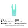 Multicolor Anti-Nail Plastic Arrow Nock with Inner Insert and Outer Wrap, Various Specifications Available.