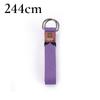 Enhanced Polyester Cotton Yoga Stretch Strap