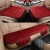 Universal Non-Slip Winter Car Seat Cushion, Tie-Free, 3-Piece Set, No Backrest