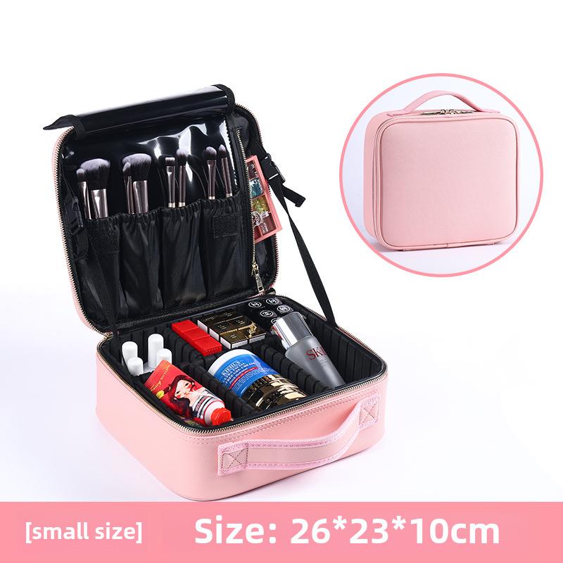Large Capacity Portable Makeup and Nail Art Organizer
