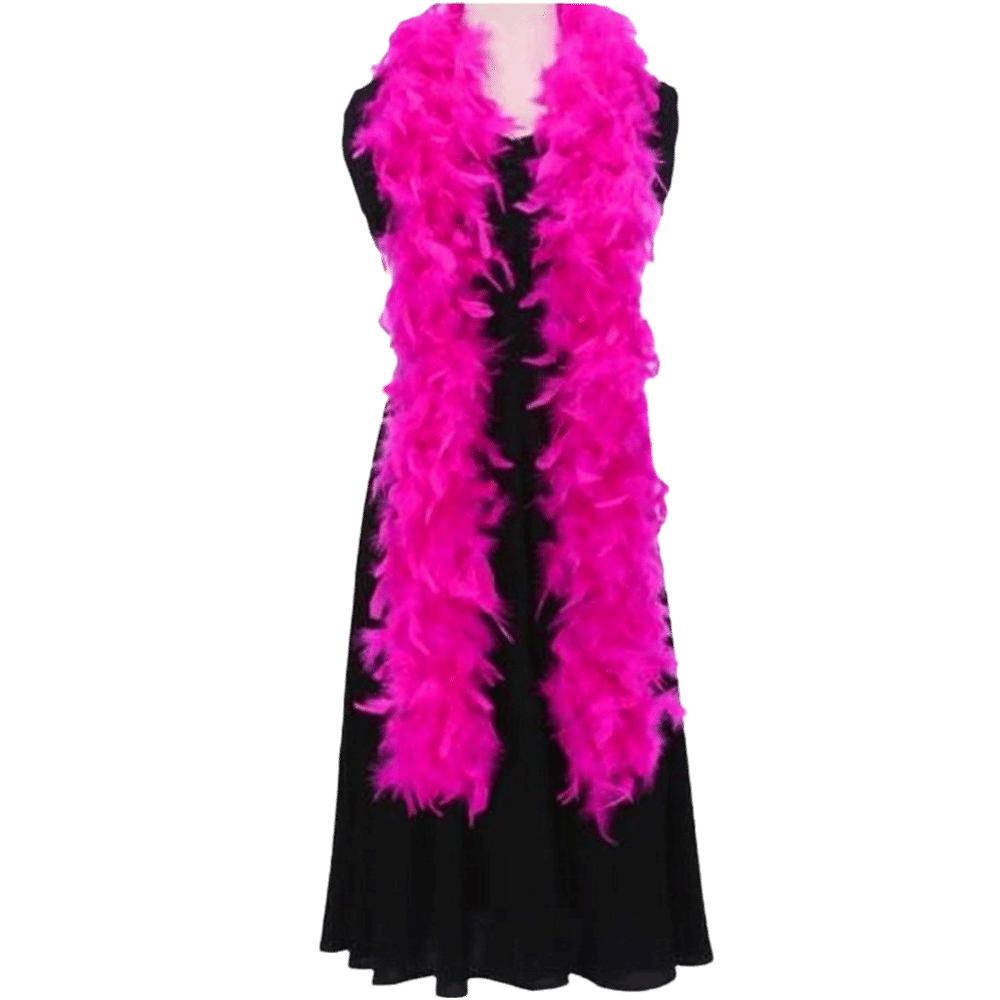 Fluffy Feather Boa Solid Color Apparel Fabric Fashion Feather Scarf DIY