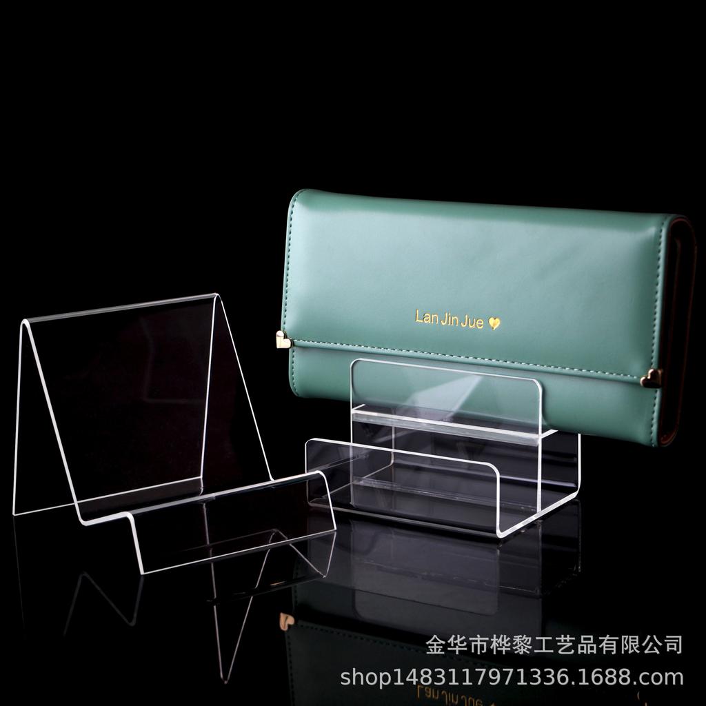 Acrylic Display Stand for Wallets, Glasses, and Décor
