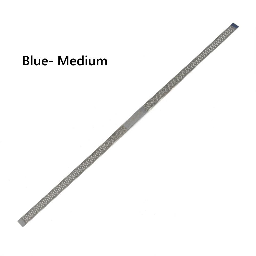 5 Stück oder 10 Stück Dental 4 mm Metallpolierstift mit Loch Polierstreifen mit Doppelseiten aus Diamantschleiffläche Zahnaufhellungsmaterialien