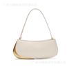 Z Home Spring And Summer Metal Decorative Shoulder Bag Simple Casual Underarm Bag Women'S Handbag Small Bag Tide