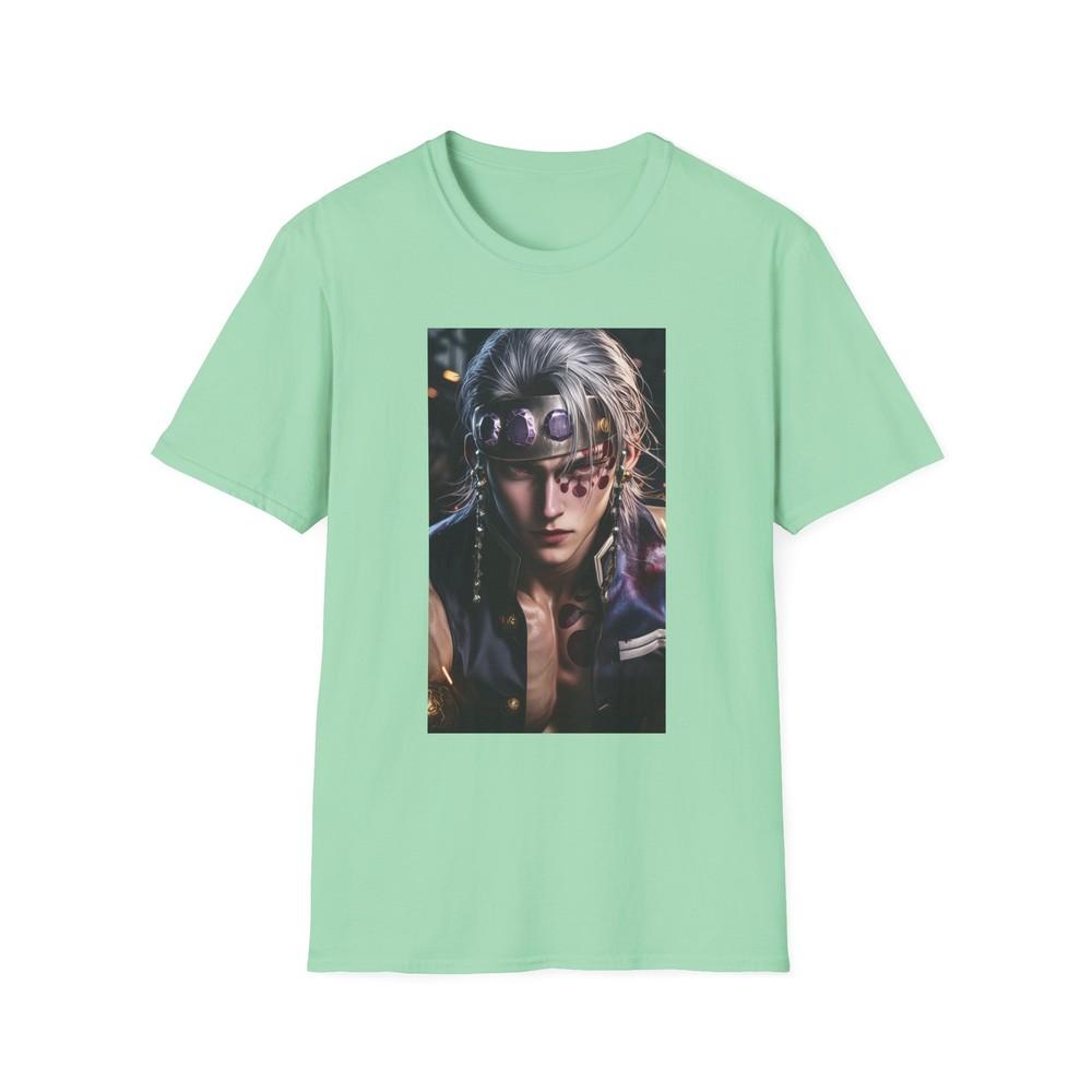 Anime Soft TShirt Kny Tengen Uzui Realistic 1 Unisex Jl Anime Front Printed S