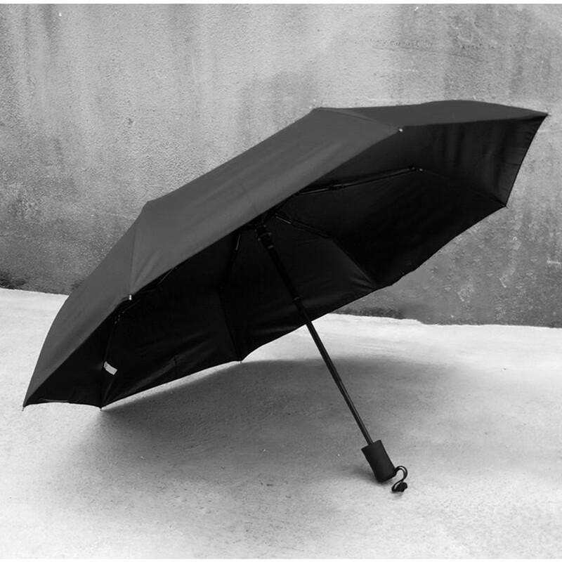 Automatischer Drei-Falt-Sonnenschirm und Regenschirm