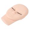 Lash Mannequin Head Makeup Eyelash Extension Practice Doll Head with 3 Pairs Removable Eyelids Double Layer Lashes