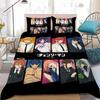 Anime Chainsaw Man Bedding Set Duvet Cover Pillowcase Bedroom Decoration 2/3piece Kids Children Room Gift Twin Full Queen Size
