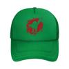 Cat Splatter Artistic - Inspired, Feline Graphic Art Mesh Baseball Cap