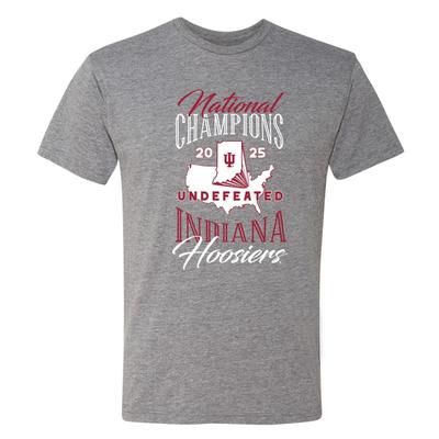 Indiana Hoosiers National Champions 2025 USA Sports Team Triblend