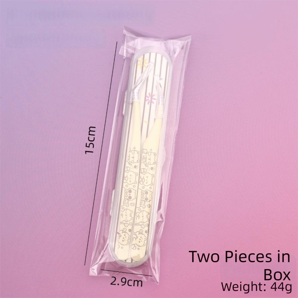 Thickened Fake Eyelash Grafting Tools Cartoon Lash Tweezers for Eyelash Extensions