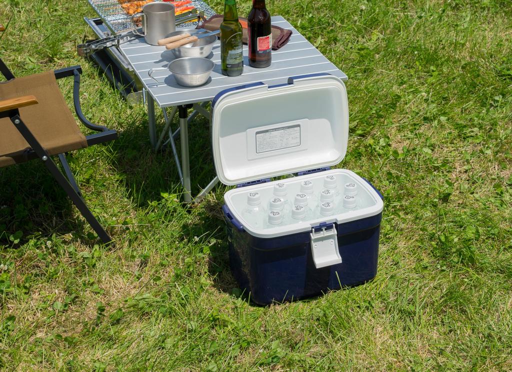 JEJ Astage Forest Crew Cooler Dark Made In with a Removable Lid for Easy W X 258mm D X 271mm Stores 500ml PET Bottles Lightweight and Holds Up To 18