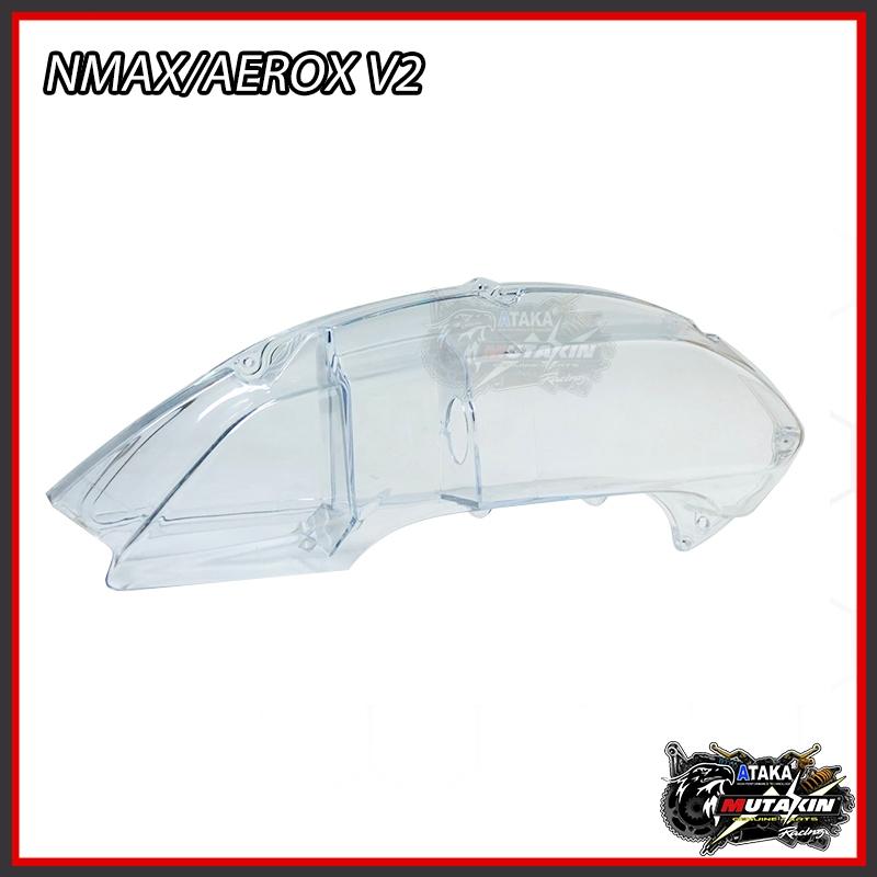 Мотоцикл NMAX 155 2020 Nmax V1 V2 2016-2024 Aerox 155 V1 V2 Прозрачная Крышка Элемента Воздушного Фильтра Запасной Корпус Колпачок NMAX V2 Transparent