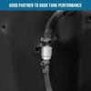 Fuel Tank Vent Rollover Valve, Alpha Rider 304 Stainless Steel Breather Rollover Vent Valve For Kawasaki KRX 1000 With Steel Ball