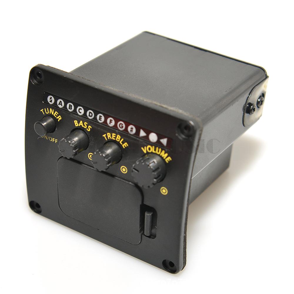 4/5-Band Akustikgitarren-Tonabnehmer mit 301/201 Equalizer & Stimmgerät