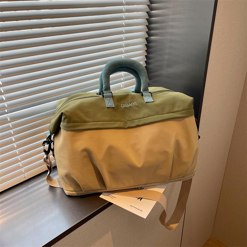 Large Capacity Portable Luggage Bag Large Capacity Travel Bag Lightweight Storage Sports Fitness Bag