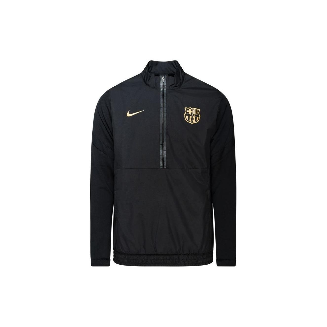 Nike FC Barcelona half zipped top Black Men s CJ6624-010 M