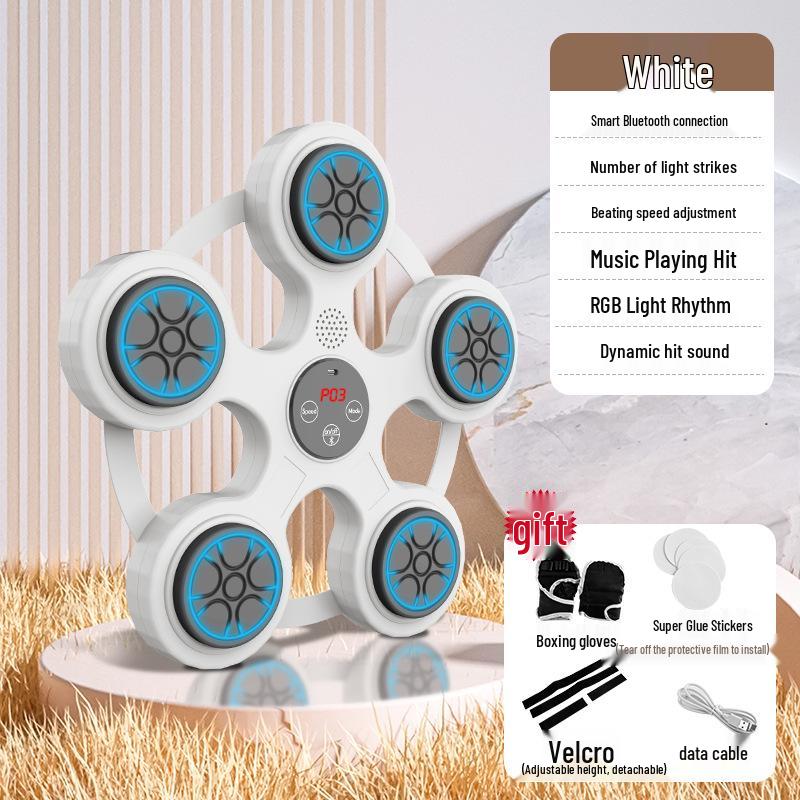 Bluetooth-Musikboxmaschine: Intelligentes Wandziel & Reaktionstrainer für Heimdekompression