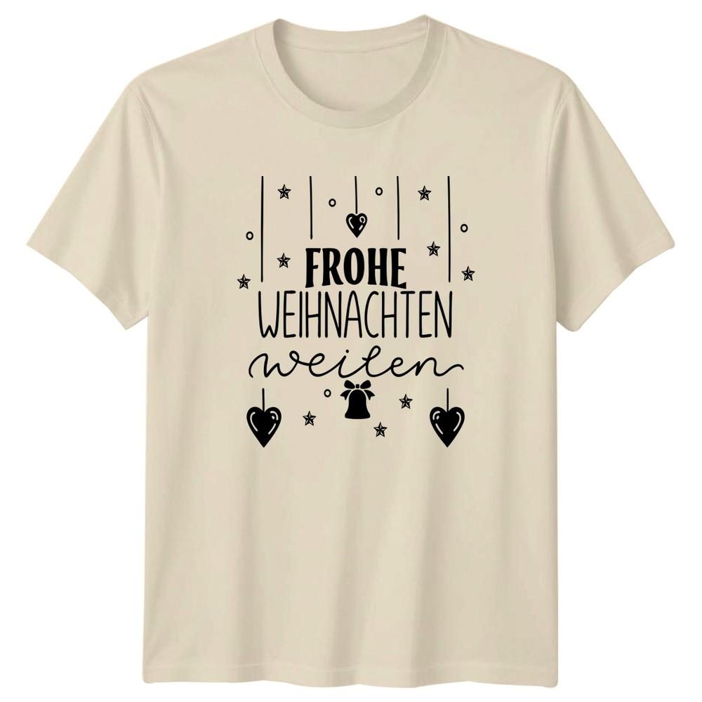 Frohe Weihnachten Weilen TShirt GerUnisex Christmas Christmas Gift For Him And Her