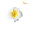 1 Stück Plumeria Blume Haarspangen für Damen Mädchen Haarnadeln Ei Blume Spange Hawaiianische Hochzeitsfeier Tasche Hut Zubehör