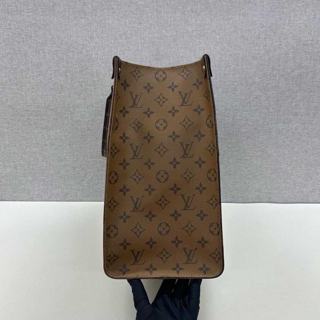 [Pre-Owned] Louis Vuitton Onthego GM 'Brown Monogram Canvas/Brown Monogram Reverse Canvas' - Excellent #7U1IG8
