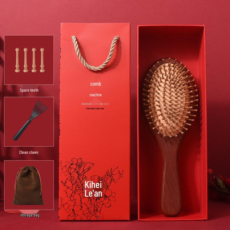 LIEI Sandalwood Air Cushion Hairbrush