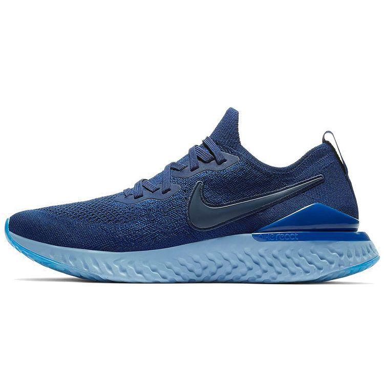 

Мужские кроссовки Nike Epic React Flyknit 2 Blue Void Indigo-Force-Black BQ8928-400