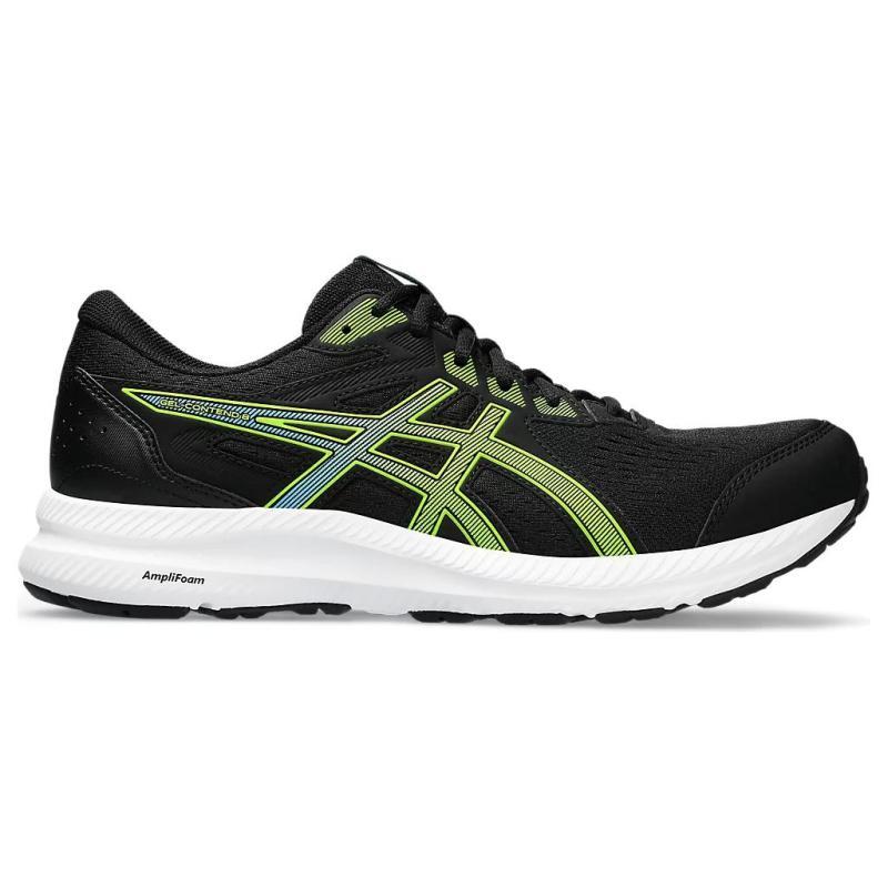 Asics Gel Contend 8 Schwarz Electric Lime Sneaker 1011B492-012
