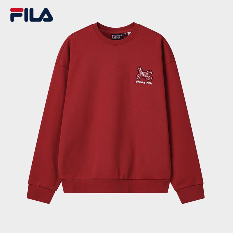 FILA Unisex "Ready to Take Off" Graphic Pullover Sweatshirt