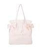 Double Ribbon Gathered Tote Size Tote Bag 08001386000 Bag, Pink, F,