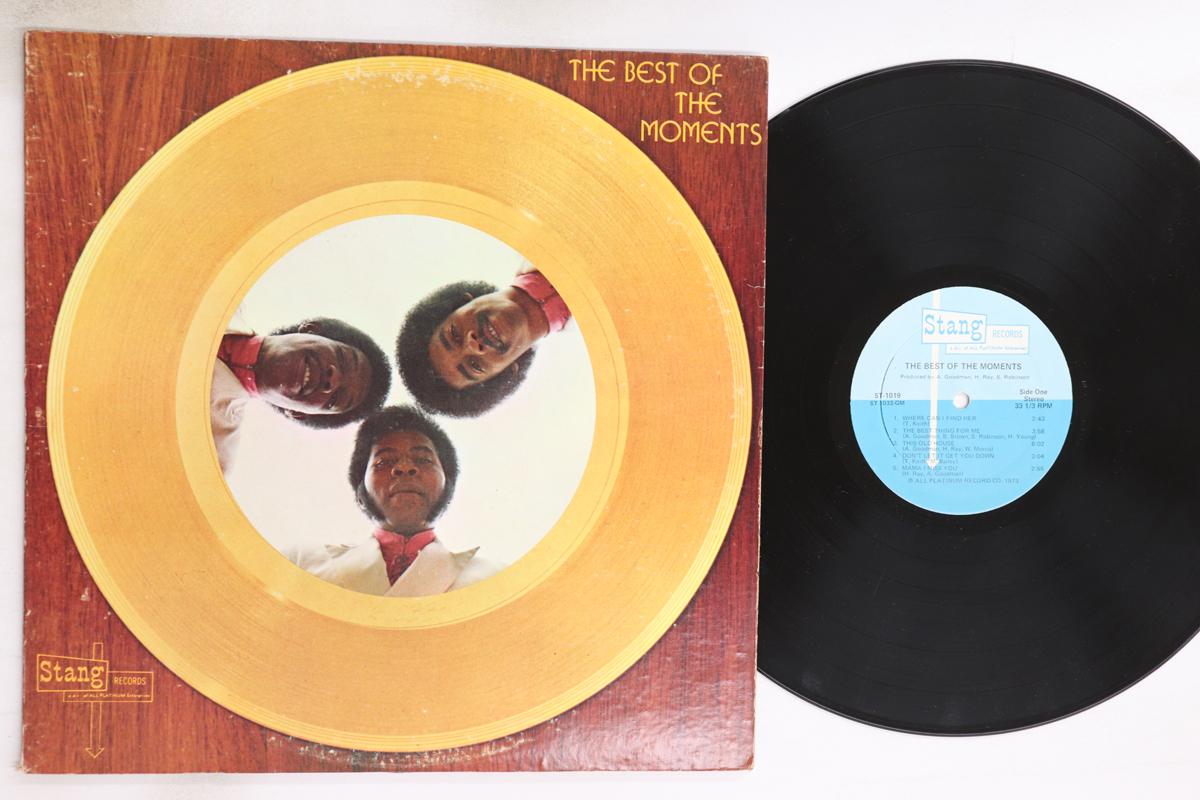 

LP Record MOMENTS - Best Of The Moments ST1019 STANG 1973 US Soul/Funk Used