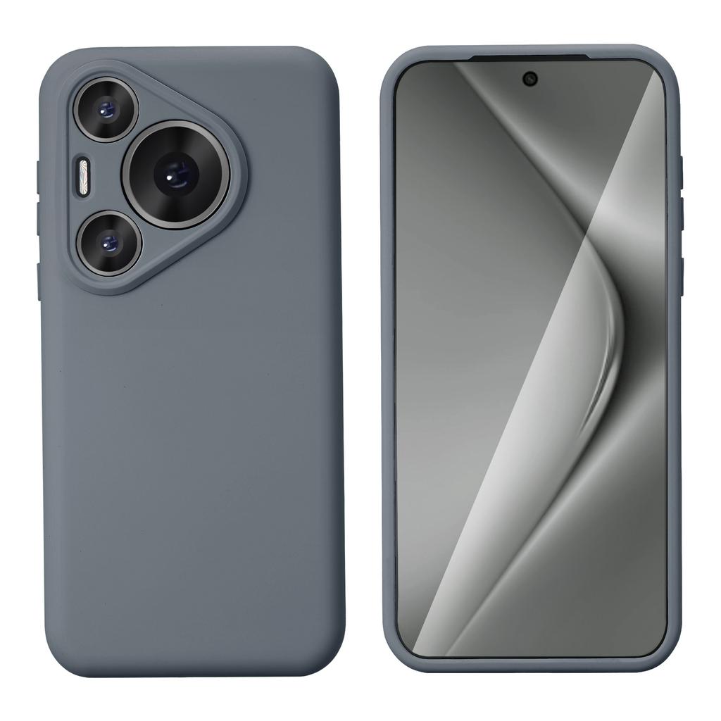 Applicable To Huawei Pura11pro + Mobile Phone Case, Liquid Silicone Solid Color P11 All-inclusive Anti-drop Case, Advanced Sense