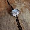Rainbow Moonstone gemstone Ring, 925 Sterling Silver, Birthstone Ring, Boho Ring, Moonstone Jewelry, Handmade Ring