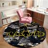 Superheroes Print Round Rug, Washable Floor Carpet, For Entryway Dorm Laundry Room Office Study, Home Decor Birthday Christmas Gift