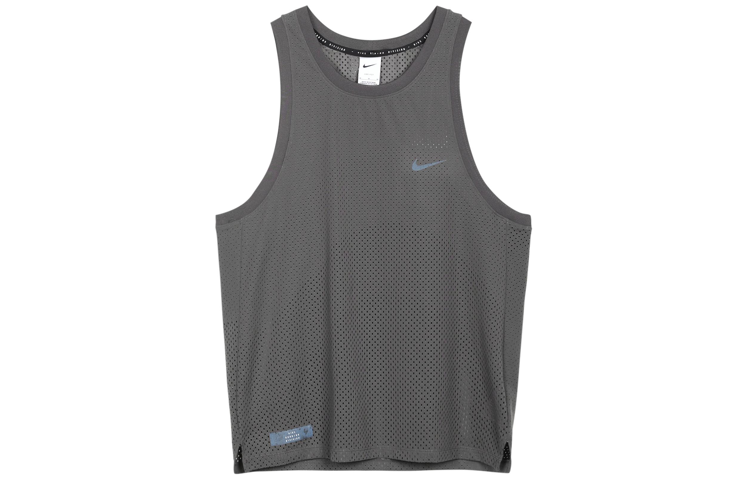 Nike Running Tank Top Men s Gray FB6882-254 XL