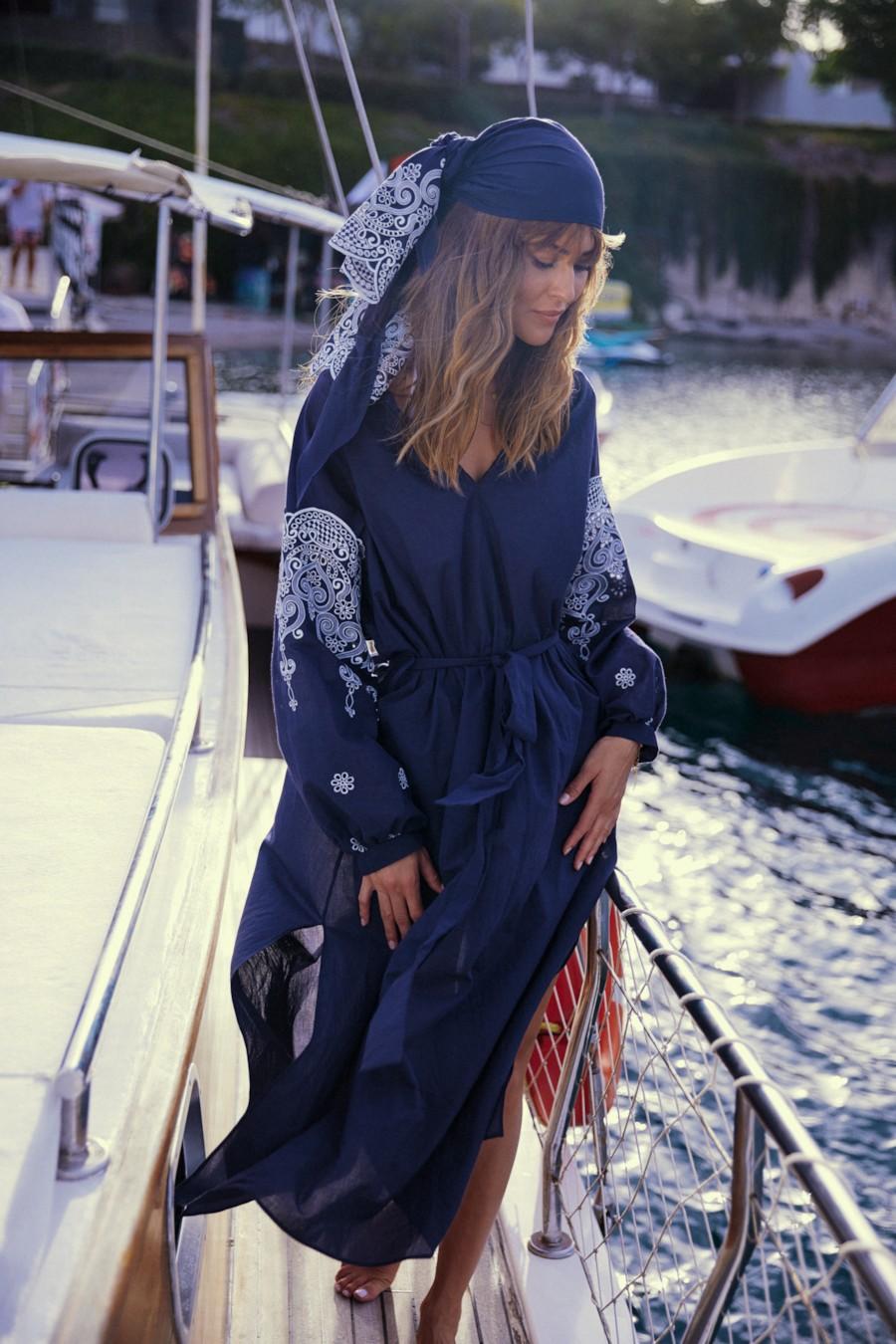 

Сукня Anabel Arto (82372) 52(3XL) імперська синього кольору