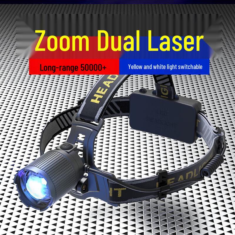 WIDE AWAKE Dual-Source Induction Zoom Headlamp