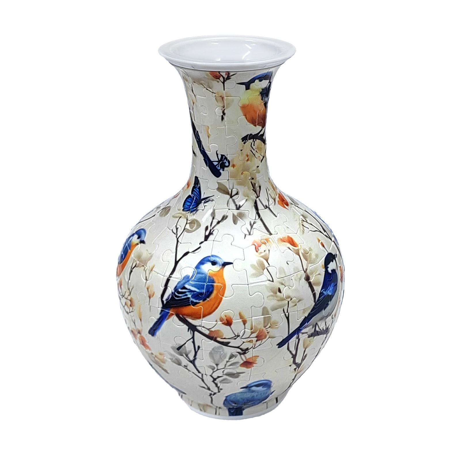 

3D Пазл Дом Ваза Декоративный Элемент – DIY Цветочный Контейнер Для Декора Гостиной One Size