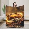 L-Lords Of The R-Rings Plush Blanket Students Flannel Bedding Throws For Living Room Super Warm Design Quality Bedspread Gift
