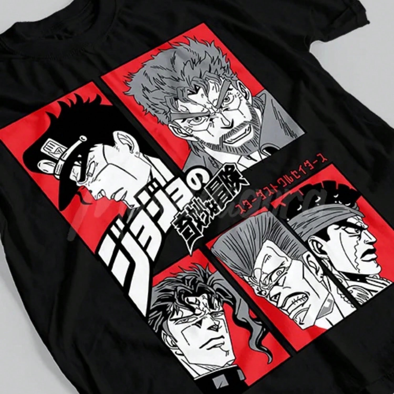 T-Shirt For Anime  s Bizarre Adventure Personajes S разноцветный