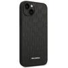 Karl Lagerfeld KLHCP14MSAKLHPK iPhone 14 Plus / 15 Plus 6.7" Hardcase Black/black Saffiano Mono Metal Logo