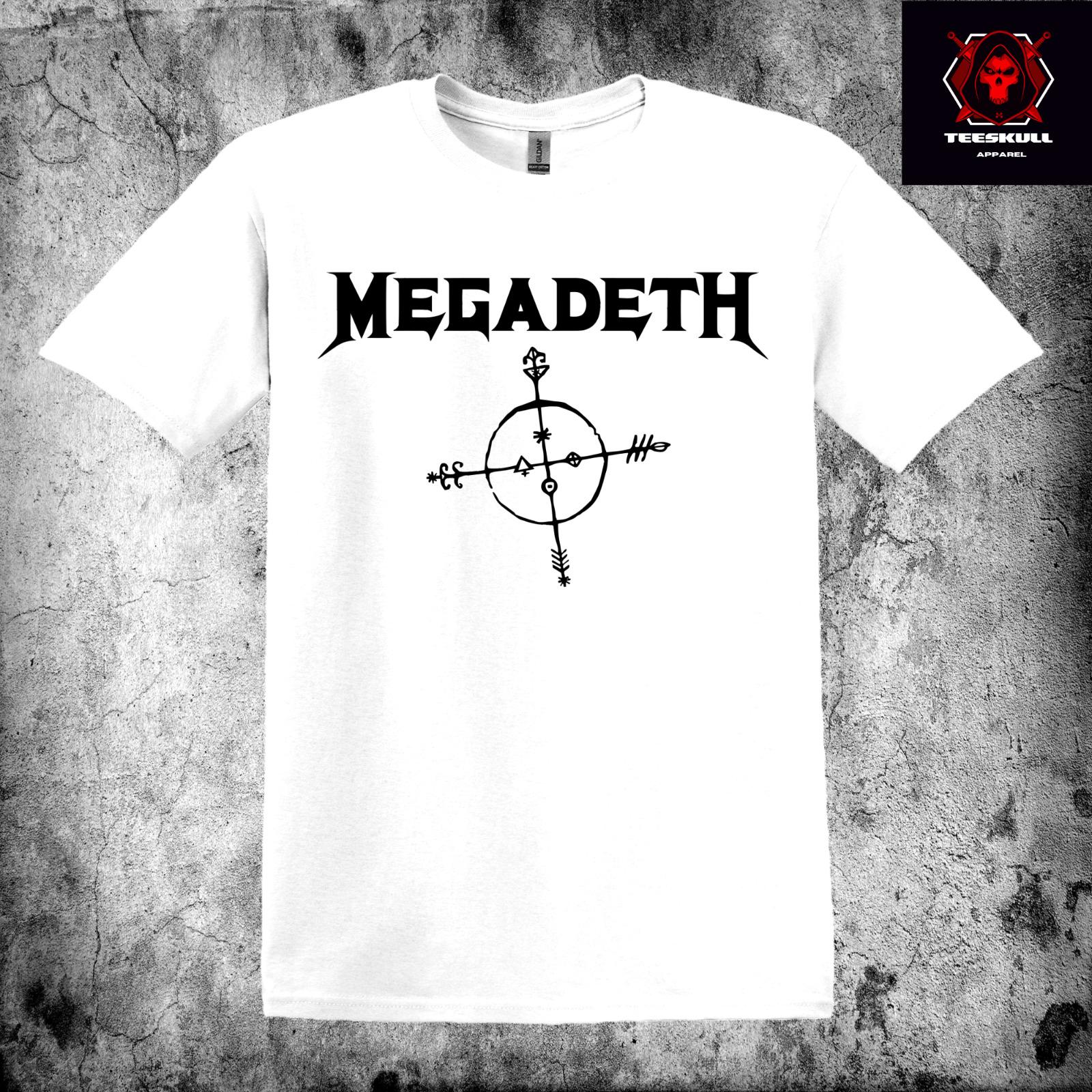 26 Megadeath Heavy Metal Rock Band Tee Heavy Cotton Unisex T-SHIRT S-3XL Unisex T-Shirt M