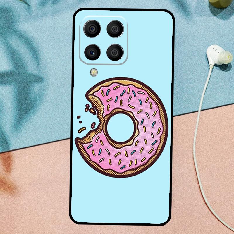 Pizza Sushi Food Donuts For Samsung Galaxy M31 M11 M23 M12 M13 M14 M15 M35 M55 M34 M54 M33 M53 M32 M52 M06 M16 Case