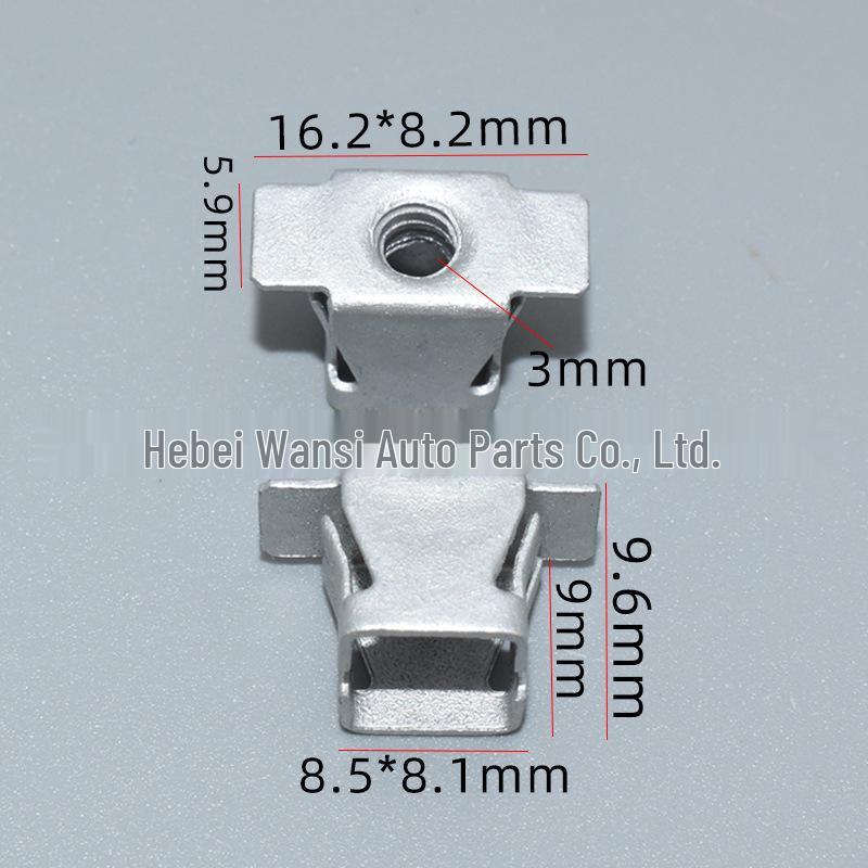Fits Buick, Chevrolet, GM, Hummer, Cadillac: Fender Tweeter, Speaker, Bumper Metal Nut Clip. Single Price