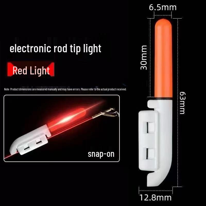 Svítící rybářský prut měnící barvu s elektronickým signalizátorem záběru