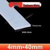 High-Temperature Resistant Transparent Silicone Rubber Sealing Strip